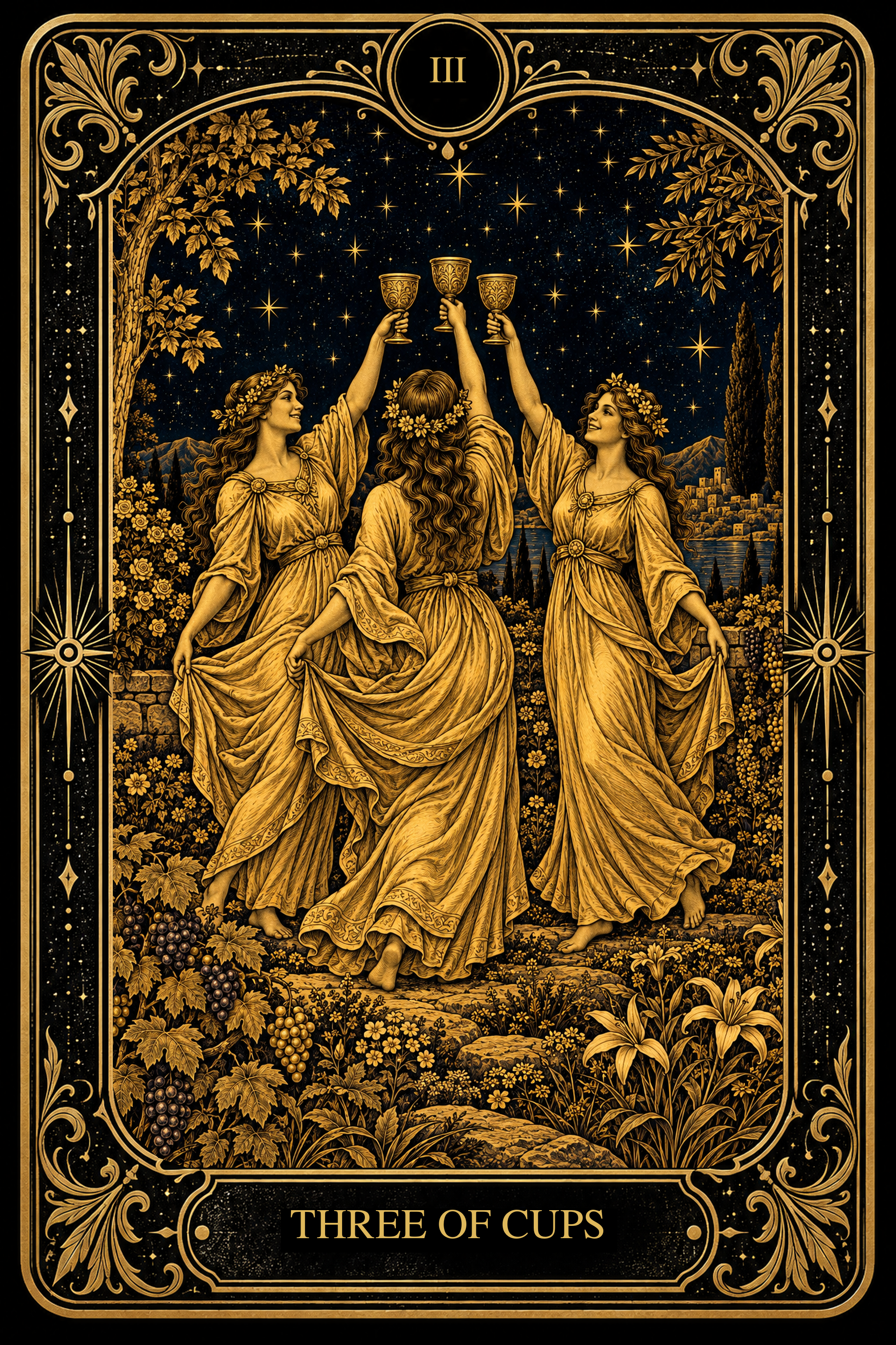 Three of Cups