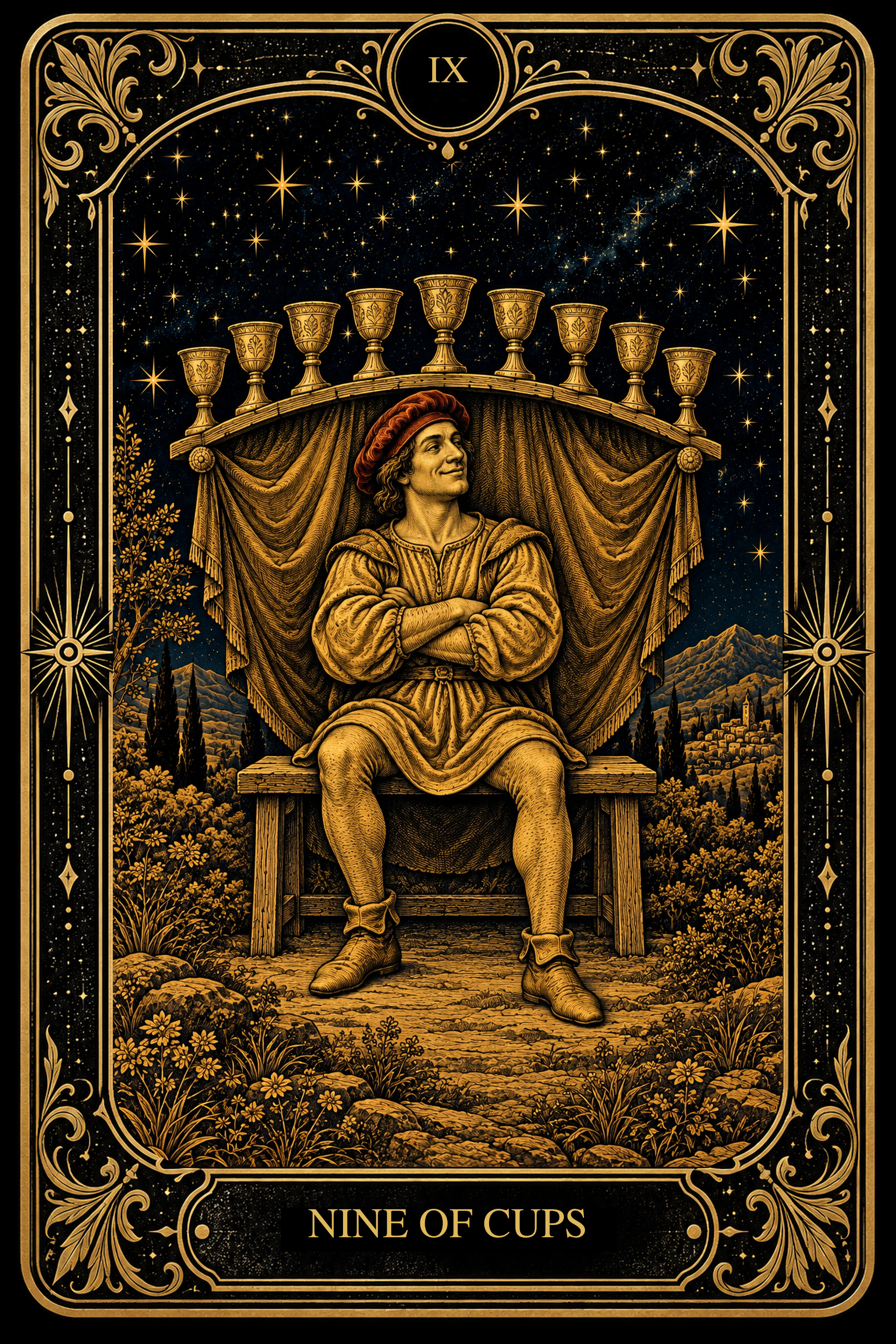 Nine of Cups
