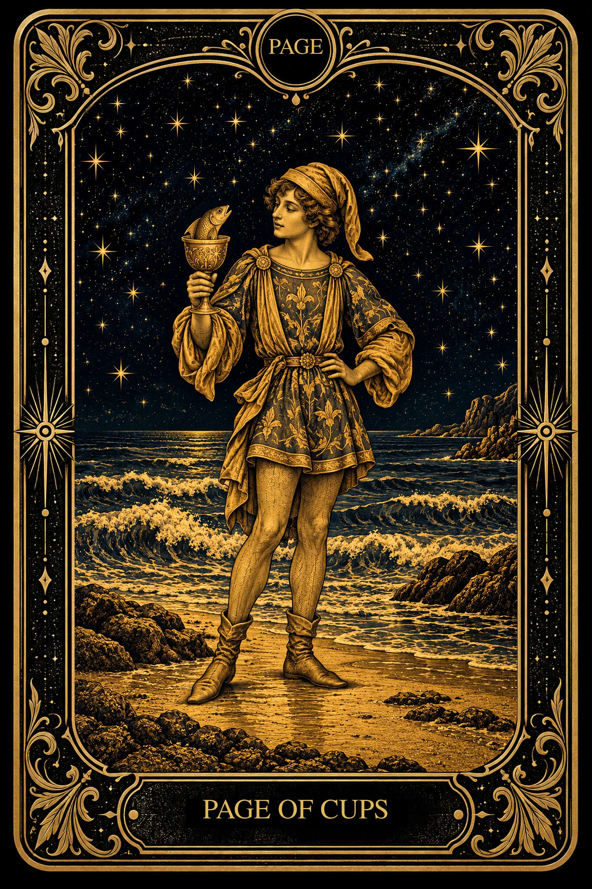 Page of Cups