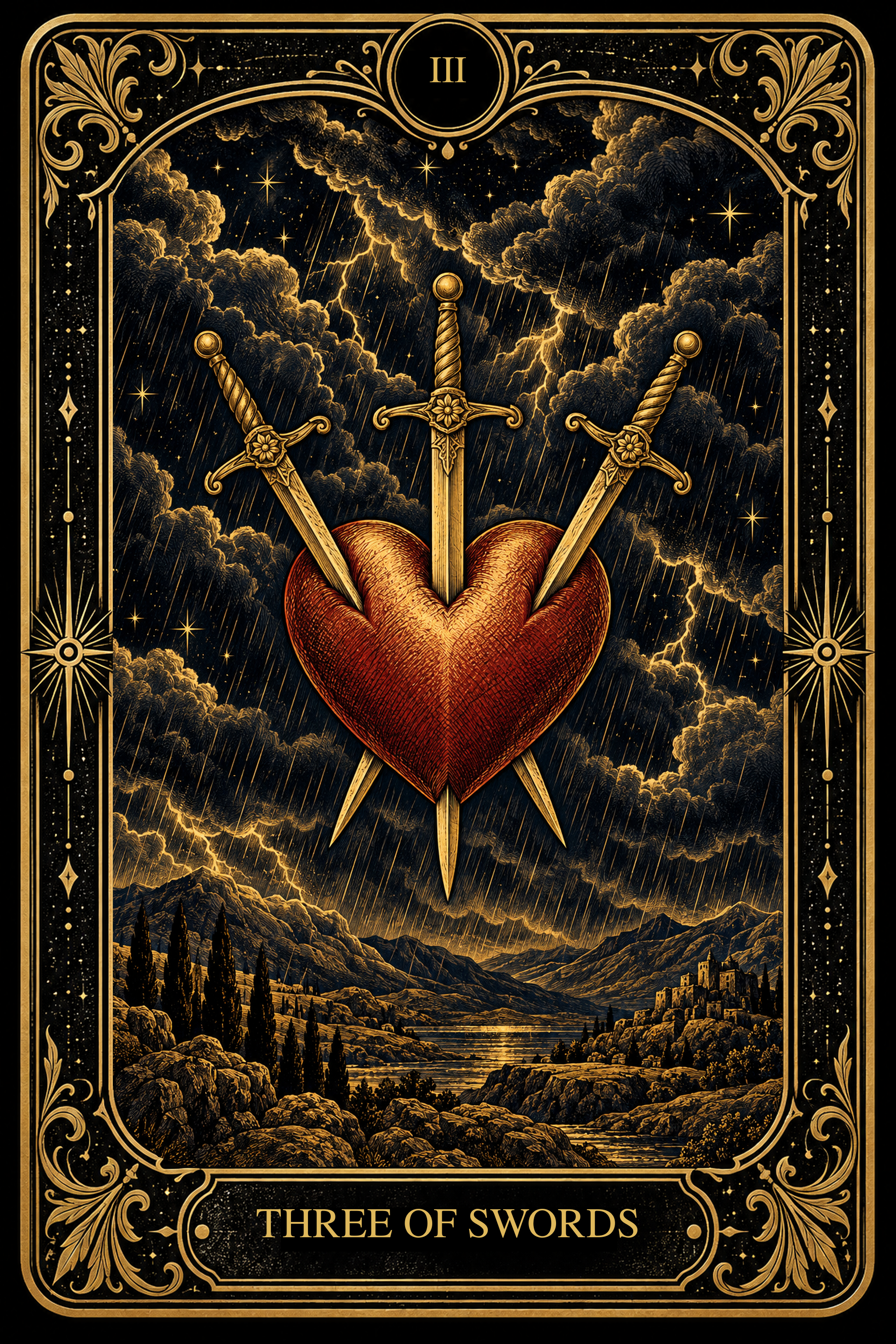 Three of Swords