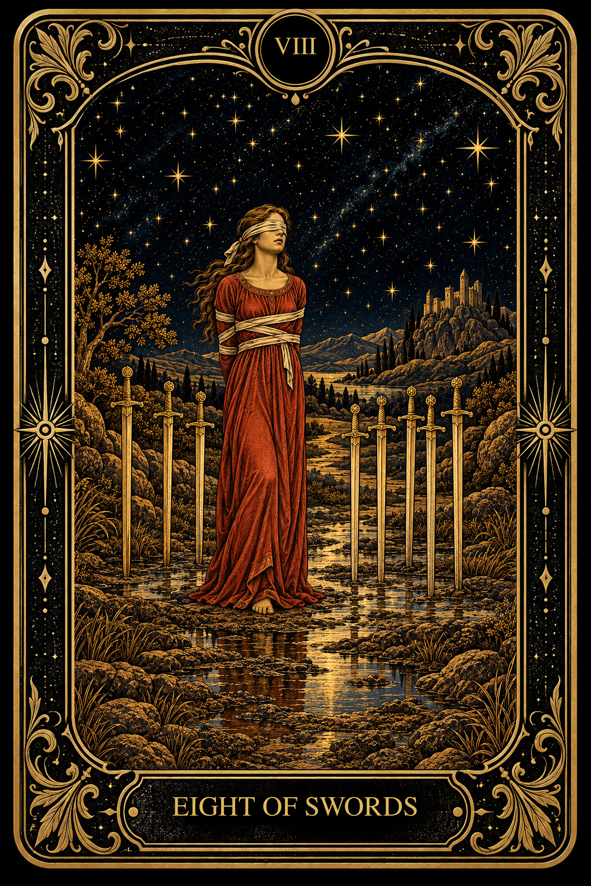 Eight of Swords