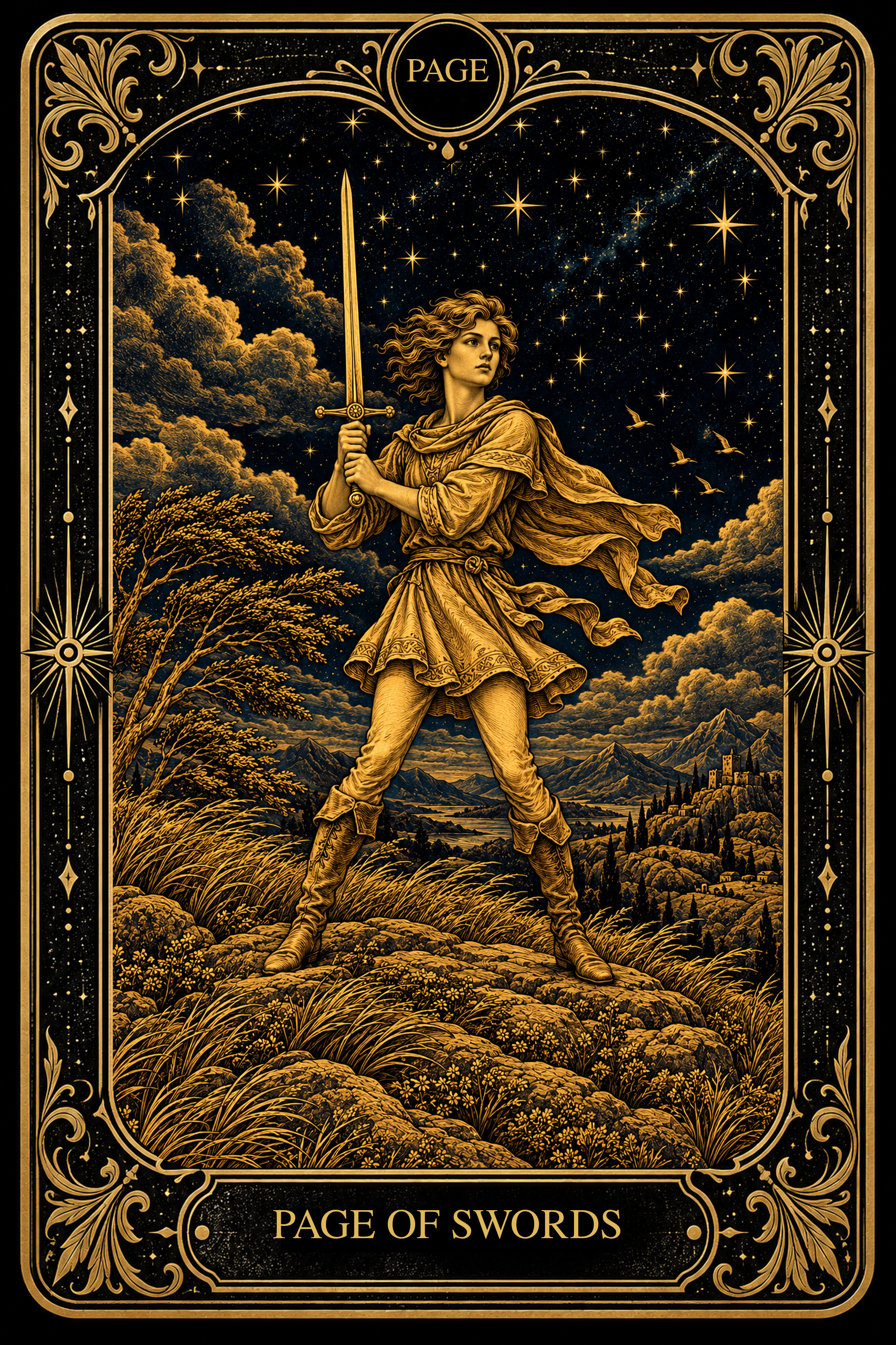 Page of Swords