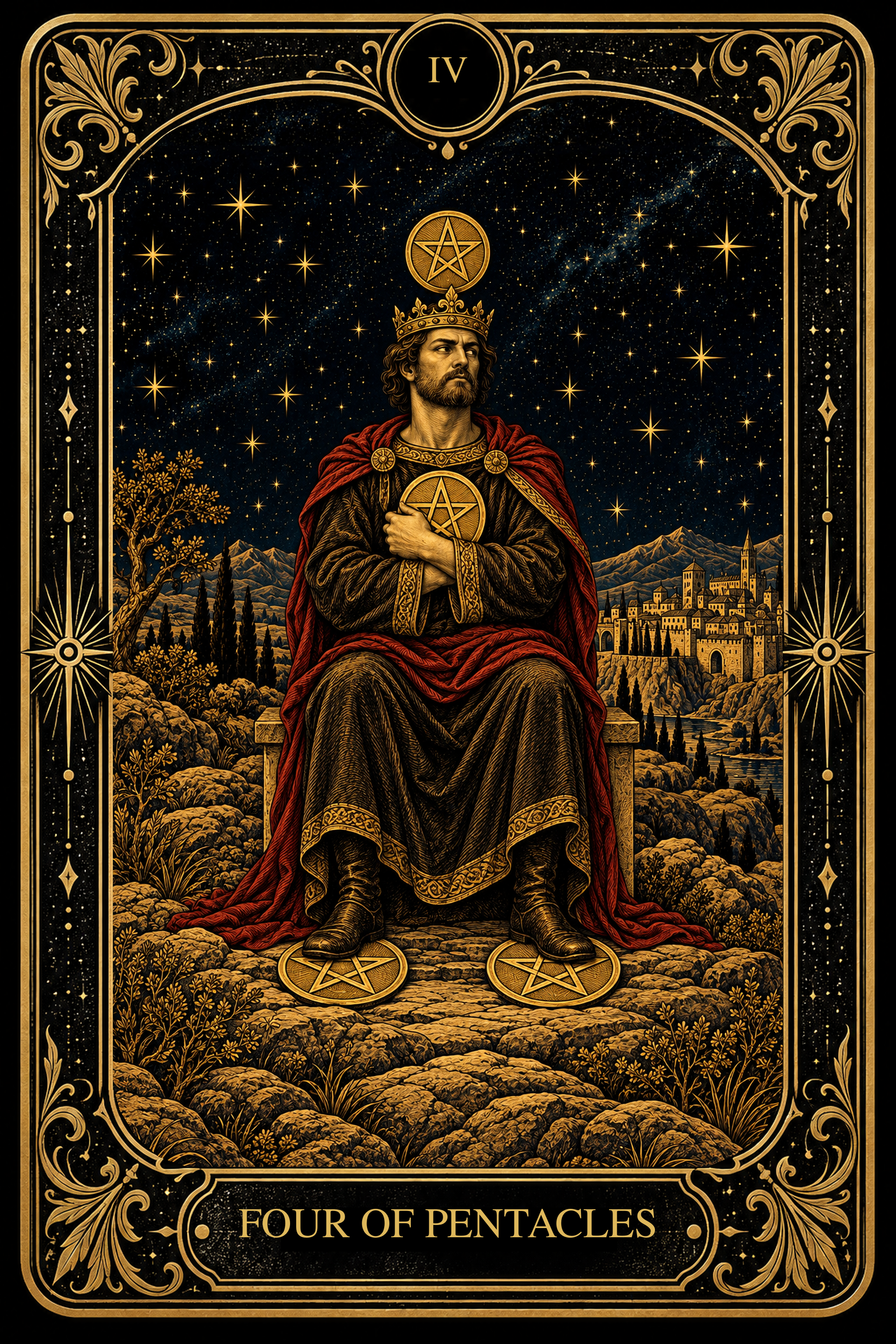Four of Pentacles