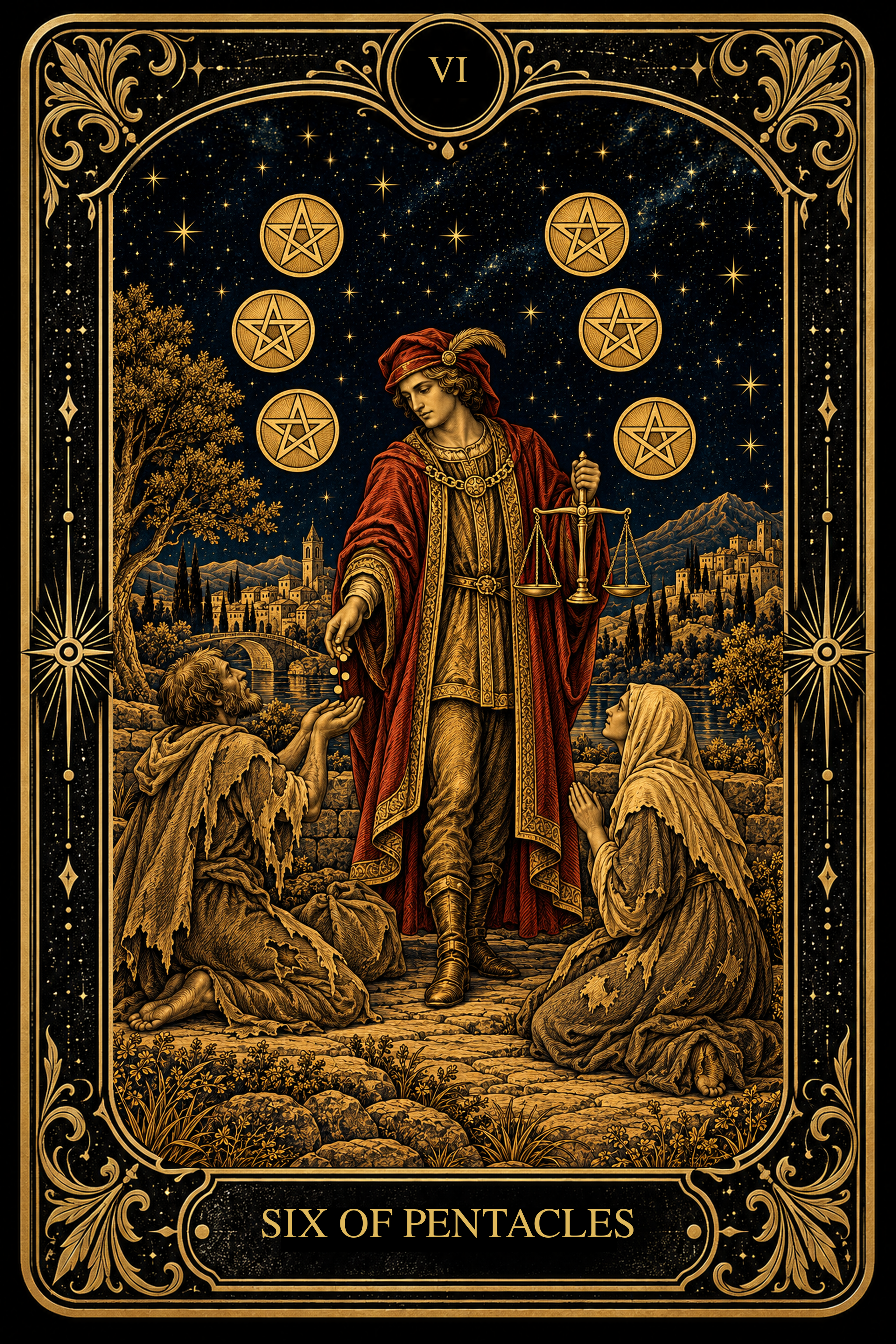 Six of Pentacles