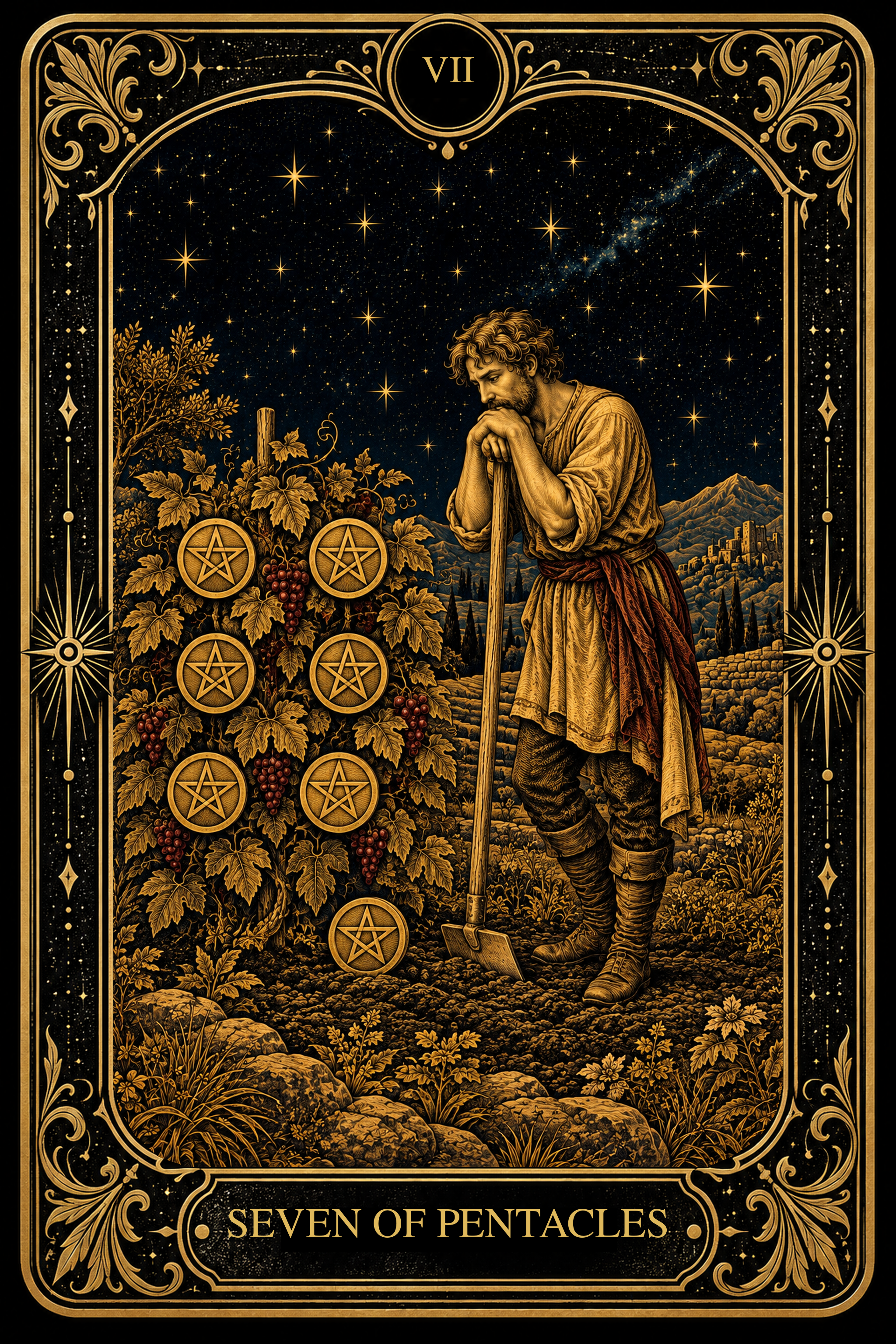 Seven of Pentacles
